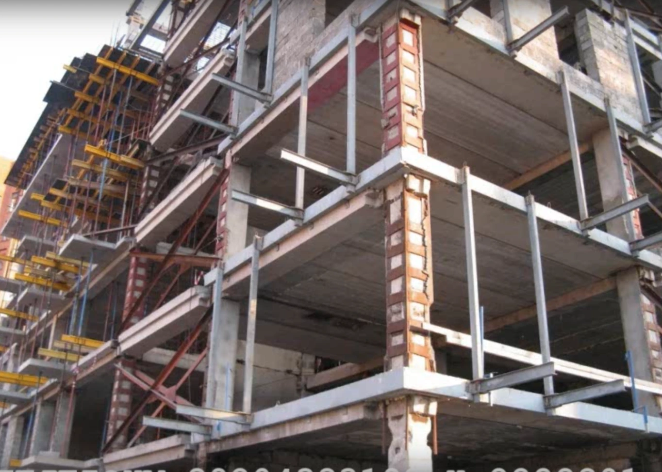 Усиление с применением металлических конструкций - Усиление конструкций от СтройСтрикт